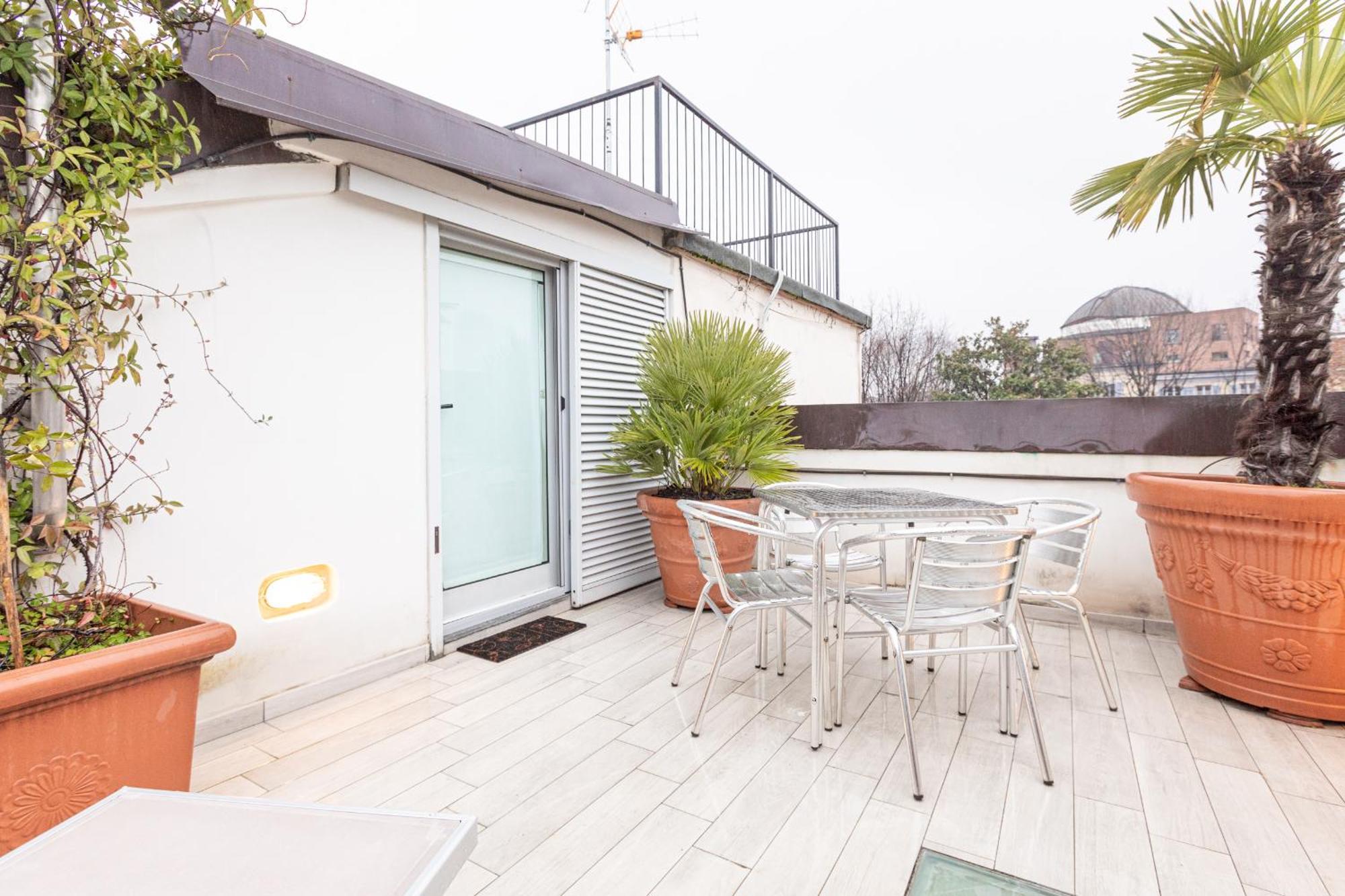Monte Napoleone Split-Level Terrace Apartment - Top Collection Milán Exterior foto